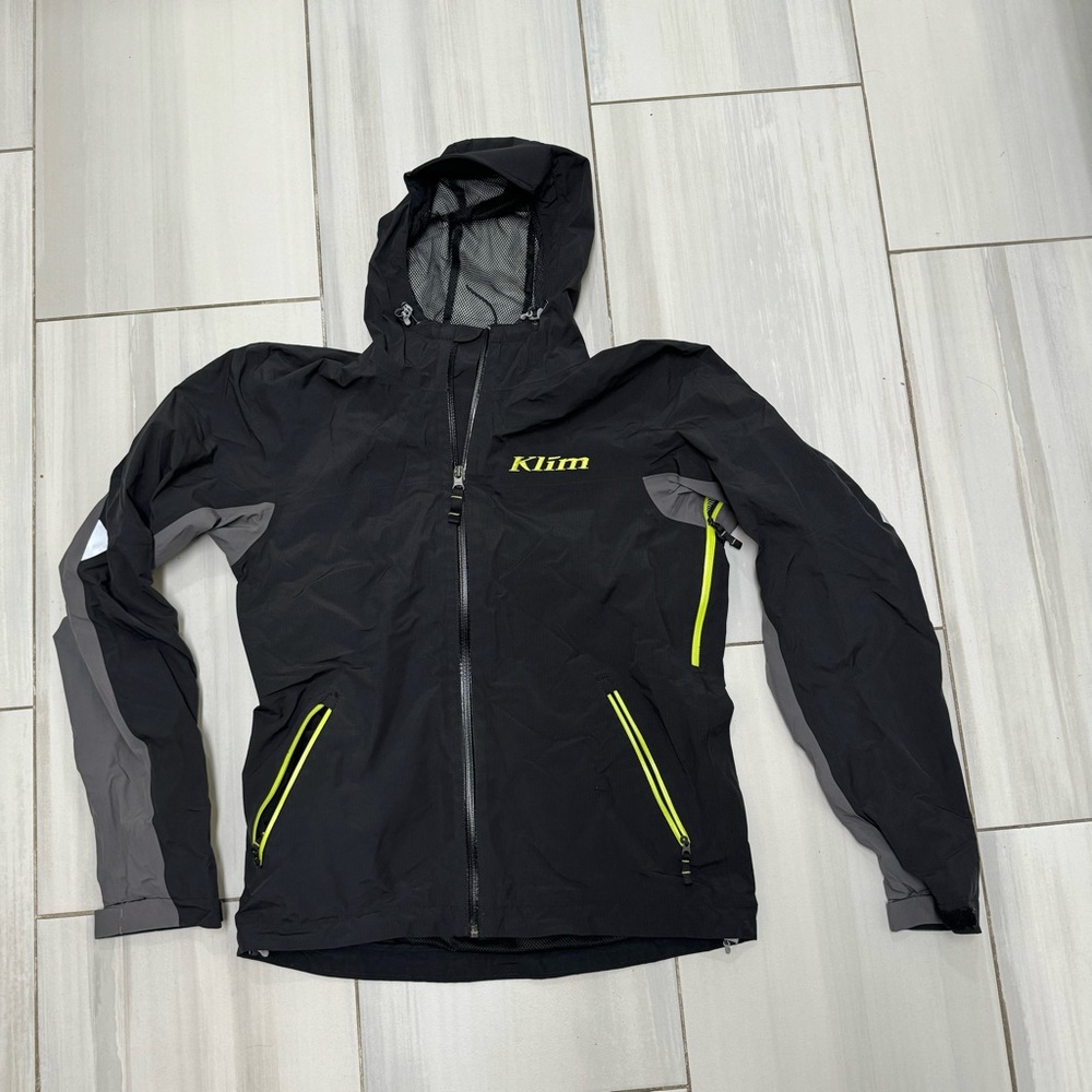 KLIM Jacket Adult Small Stow Away Goretex Snowmobile Scotchlite Reflective EUC